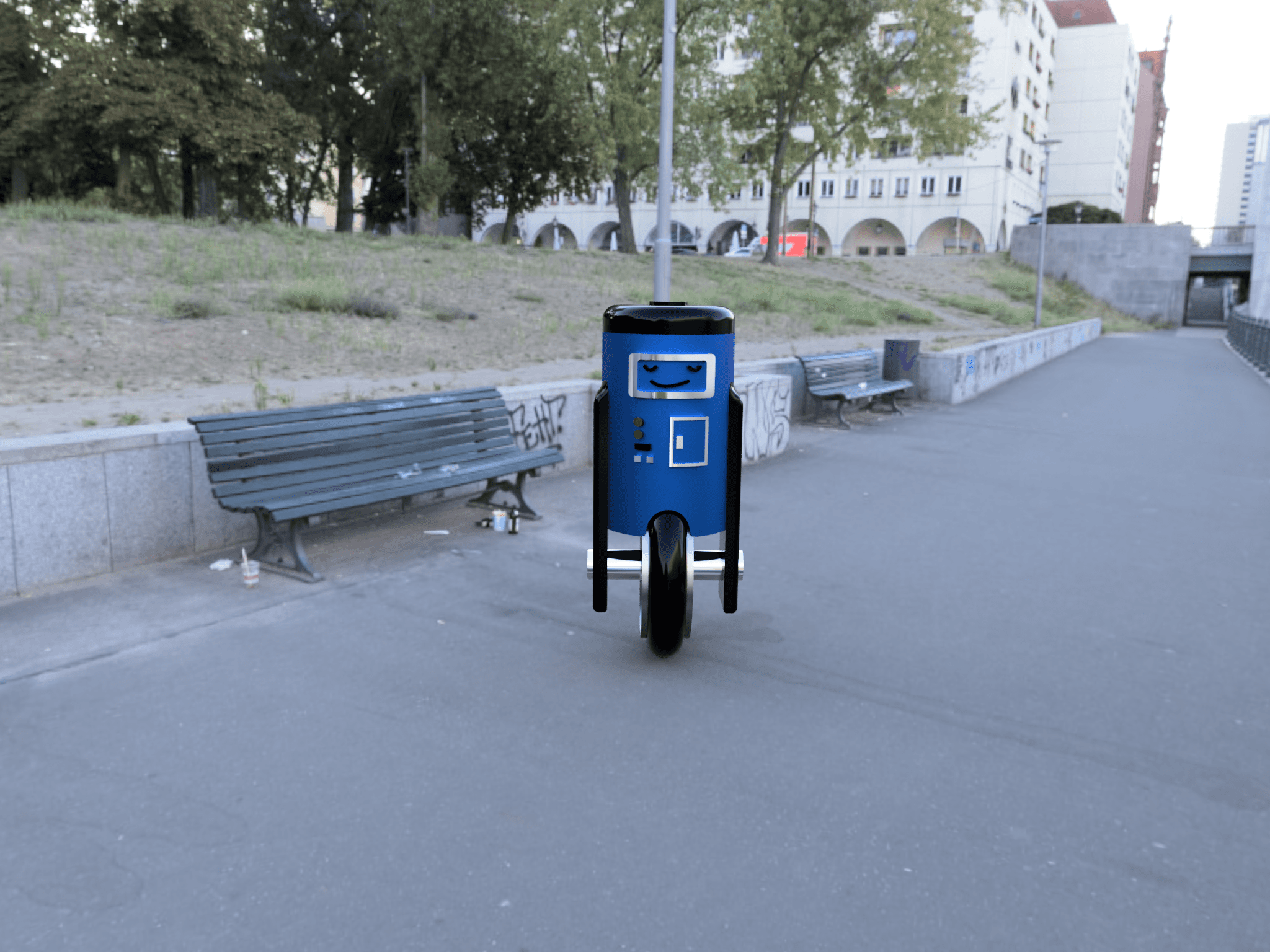ROBOT WHEEL 3d model