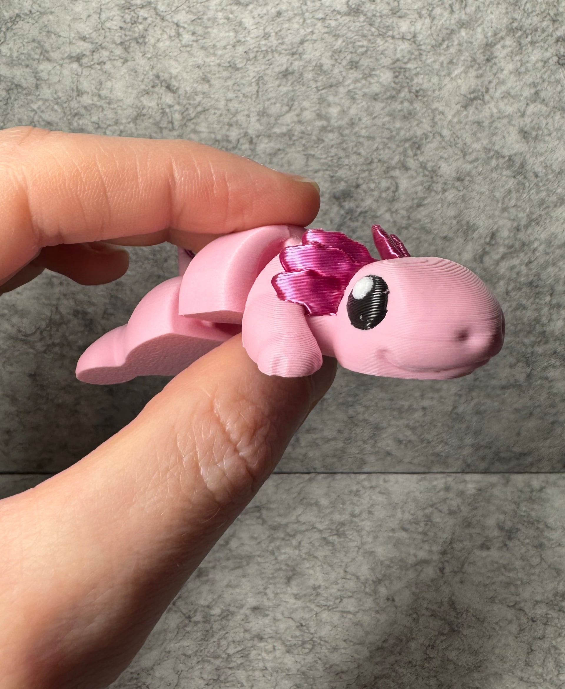 Axolotl Booty flexi 3d model