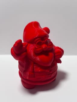 Santa Claus figurine 3d model