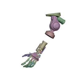 PINOCCHIO MECHANICAL HAND LIES OF P 3d model