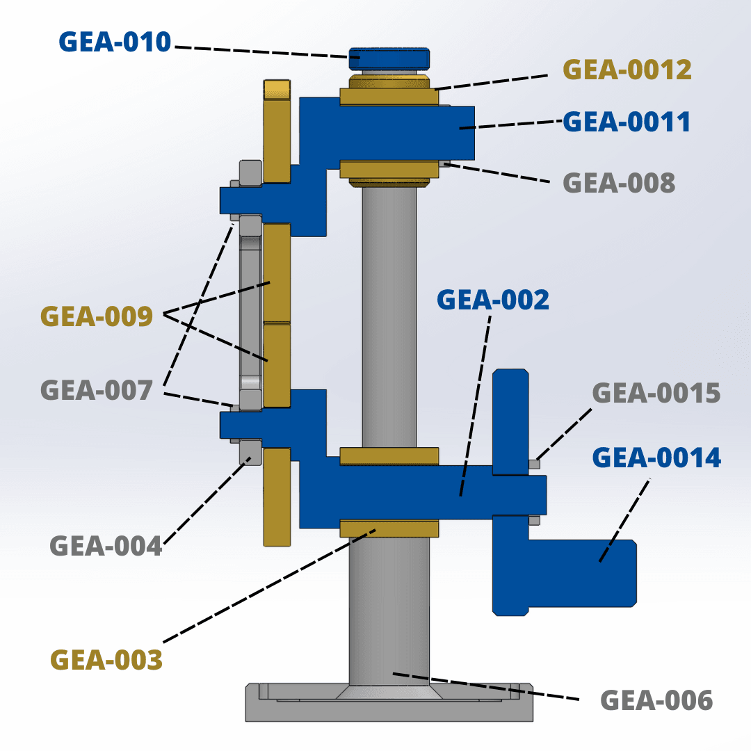 GEARS MECHANISM TOY 3d model