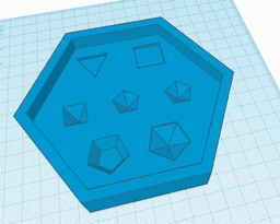 Yet Another Dice Tray 3d model