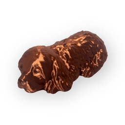 Cocker spaniel sleeping 3d model
