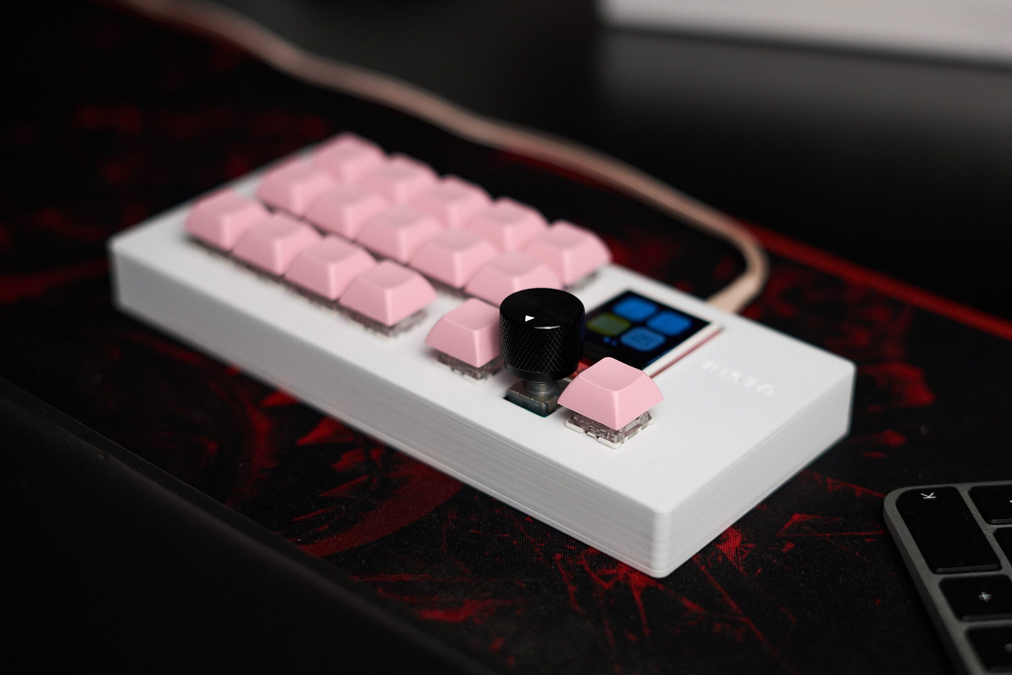 Universal Macropad with Display 3d model