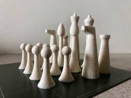 Herman Ohme's Chess Set 3d model
