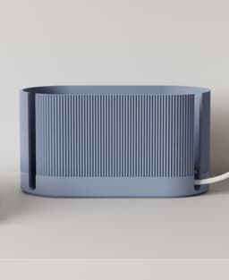 Cable Management Box - Line pattern - Cable Storage Collection 3d model