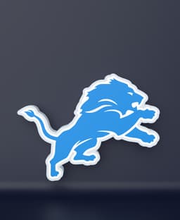 Detroit Lions - LED Strip compatible 3d model
