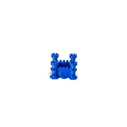Medieval Fortress Miniature – Tabletop Stronghold 3d model