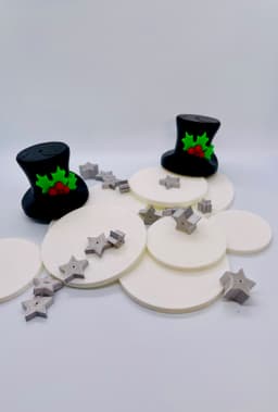 Snowman Ornament 3d model