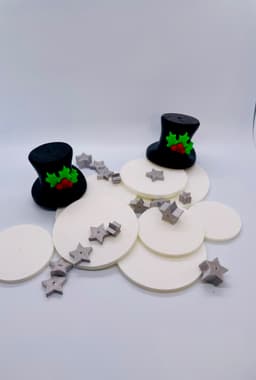 Snowman Ornament 3d model
