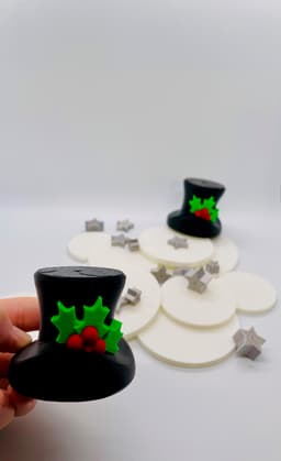 Snowman Ornament 3d model