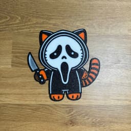Ghost Face Cat 3d model