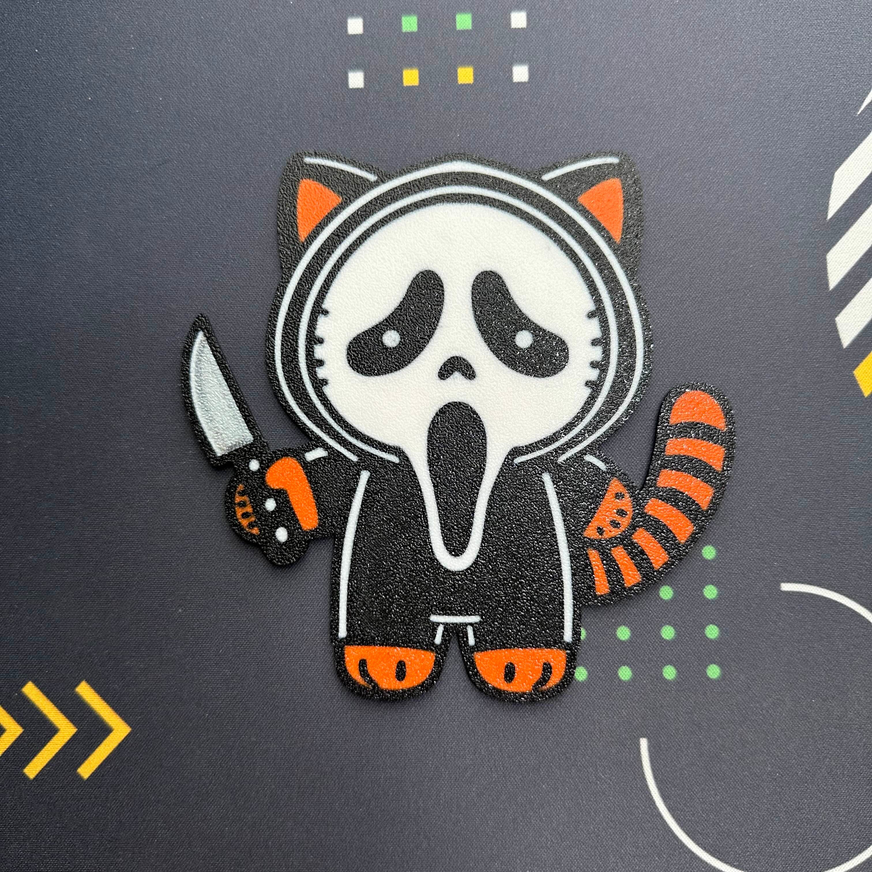 Ghost Face Cat 3d model