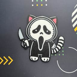 Ghost Face Cat 3d model