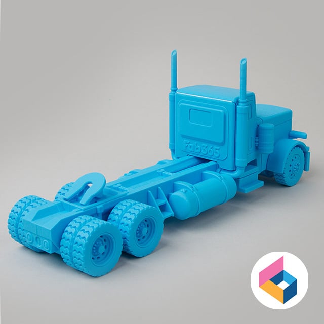 Foldable Truck_Peterbilt-379 3d model