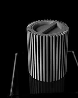 Striped Storage Container by MODERN MACHINE 3d model