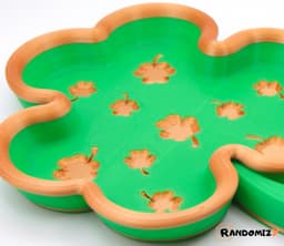 Clover Tray 3d model