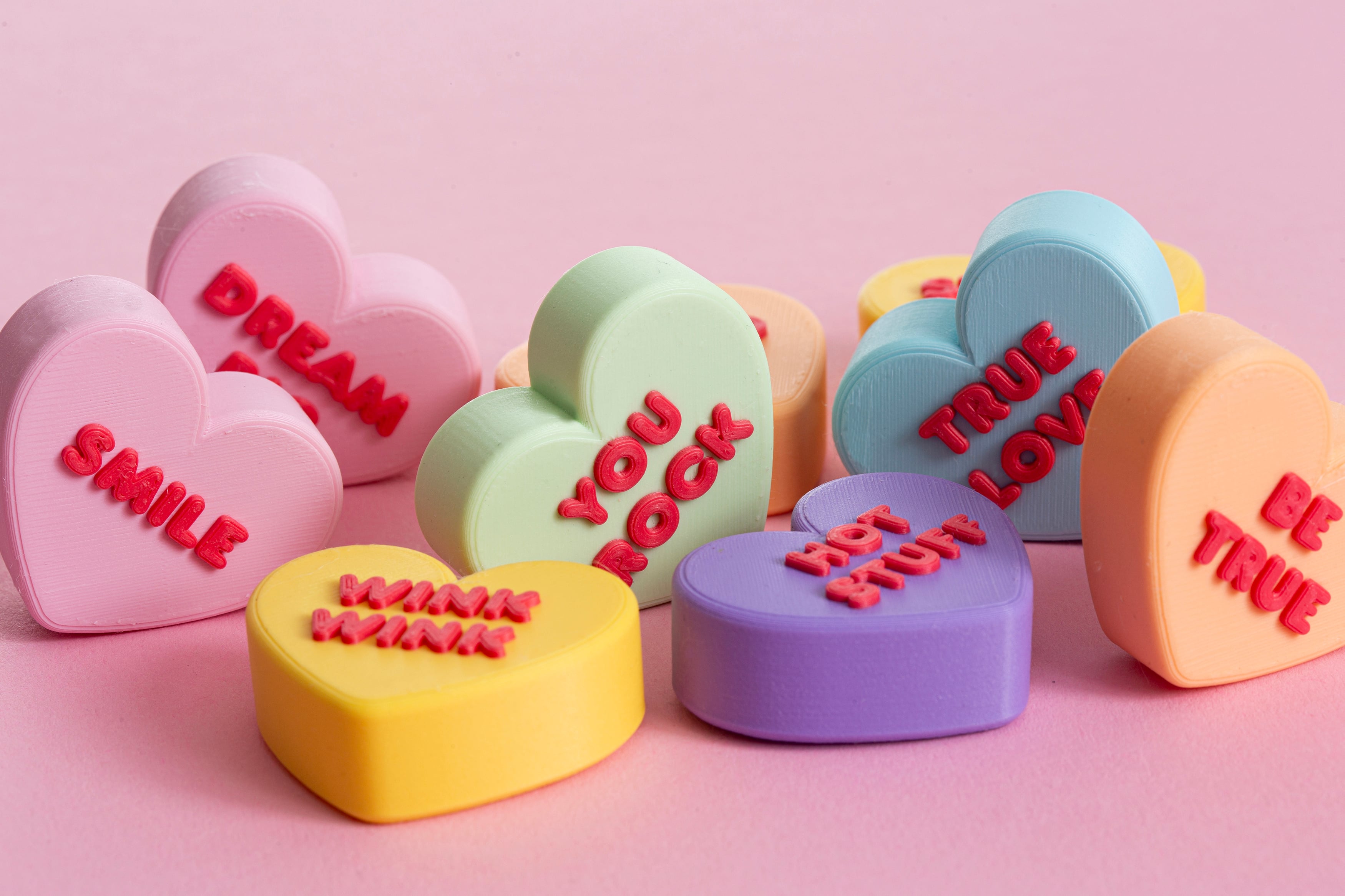 Conversation Heart Magnets 3d model