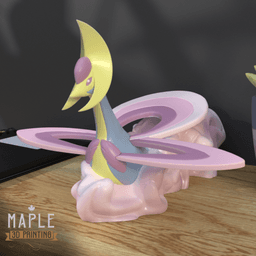 488. Cresselia Basic & Ornamental - Pokemon 3d model