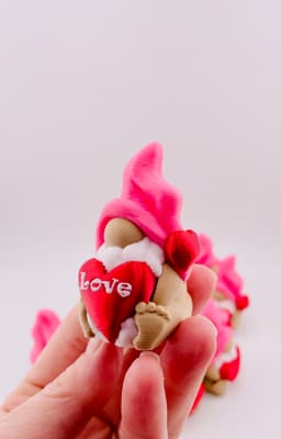 Cheeky Heart Gnome 3d model