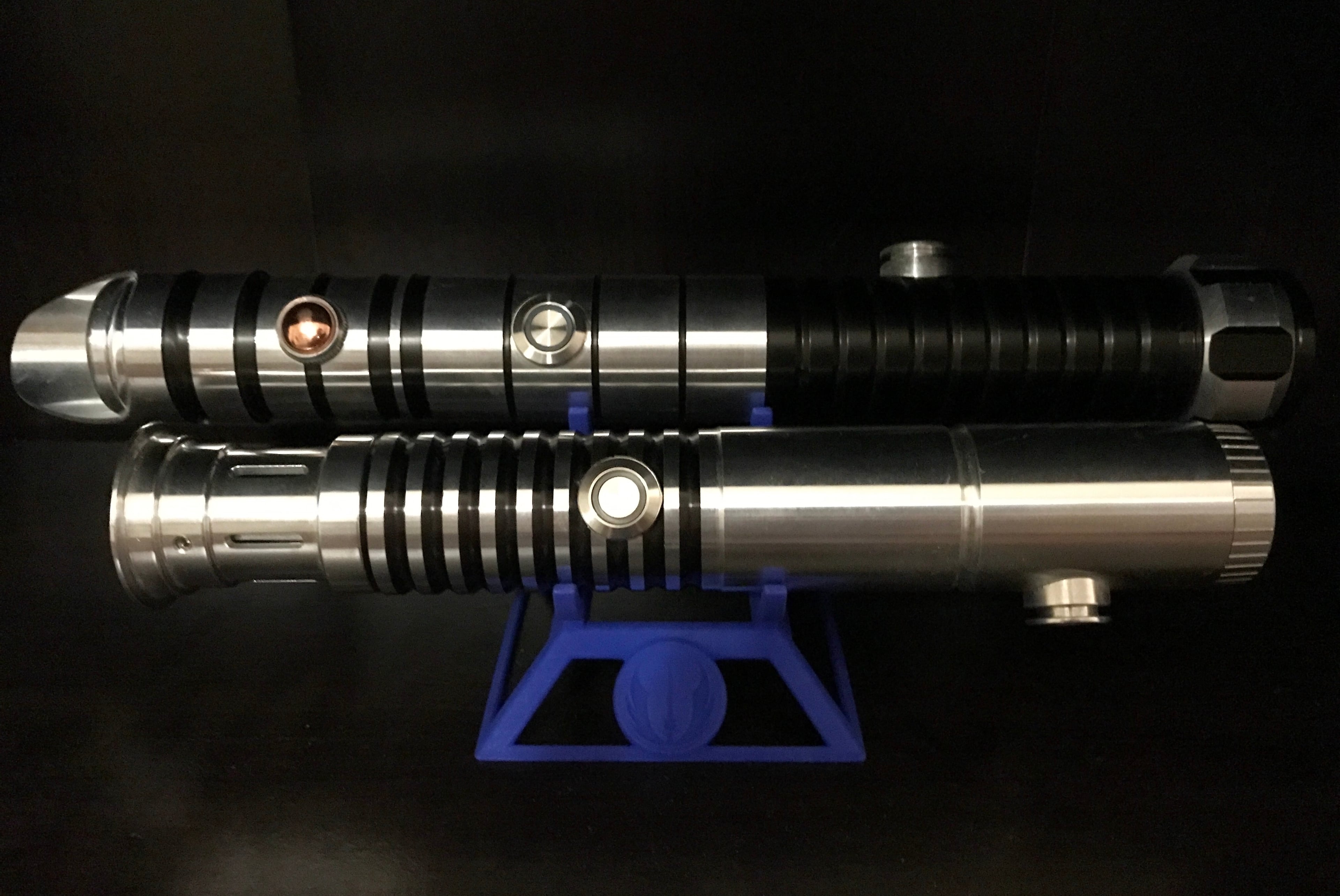 Jedi Double Saber Stand 3d model