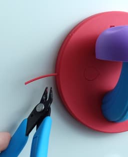 Mushroom coat hook / hanger 3d model