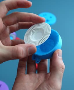 Mushroom coat hook / hanger 3d model
