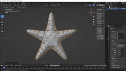 Flexy Starfish 3d model