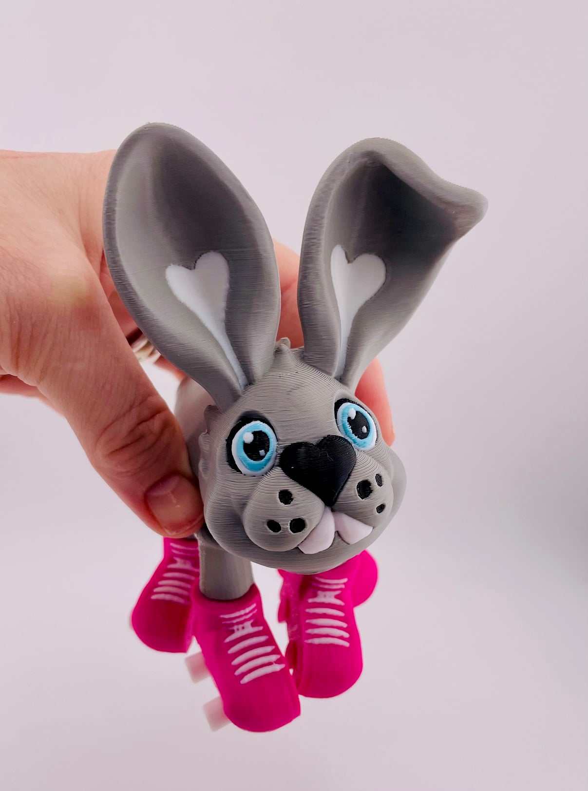 Bunny Roller Skate Flexi 3d model