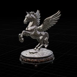 Crystal Pegasus of Eternal Glory 3d model