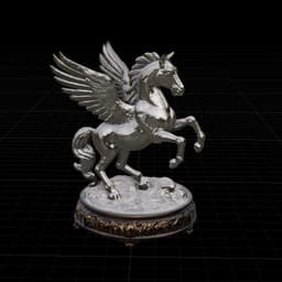 Crystal Pegasus of Eternal Glory 3d model