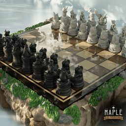 Chess Set - Pokemon - Customizable 3d model