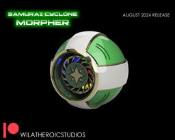 Samurai Cyclone Morpher 3d model