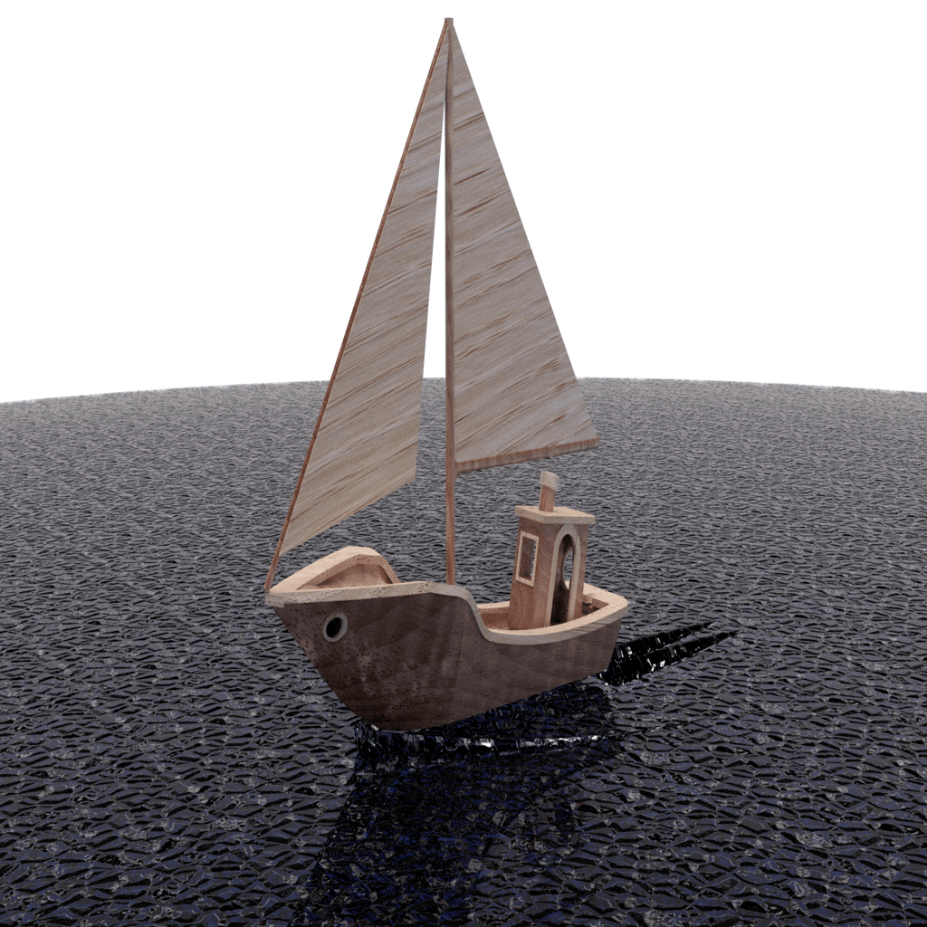 Sail-Benchy 3d model