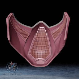 MK Floyd Mask 3D Printer File STL 3d model