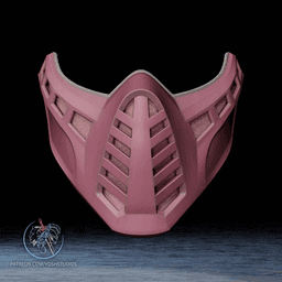 MK Floyd Mask 3D Printer File STL 3d model