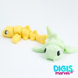 Nurse Shark Flexi + Keychain 3d model