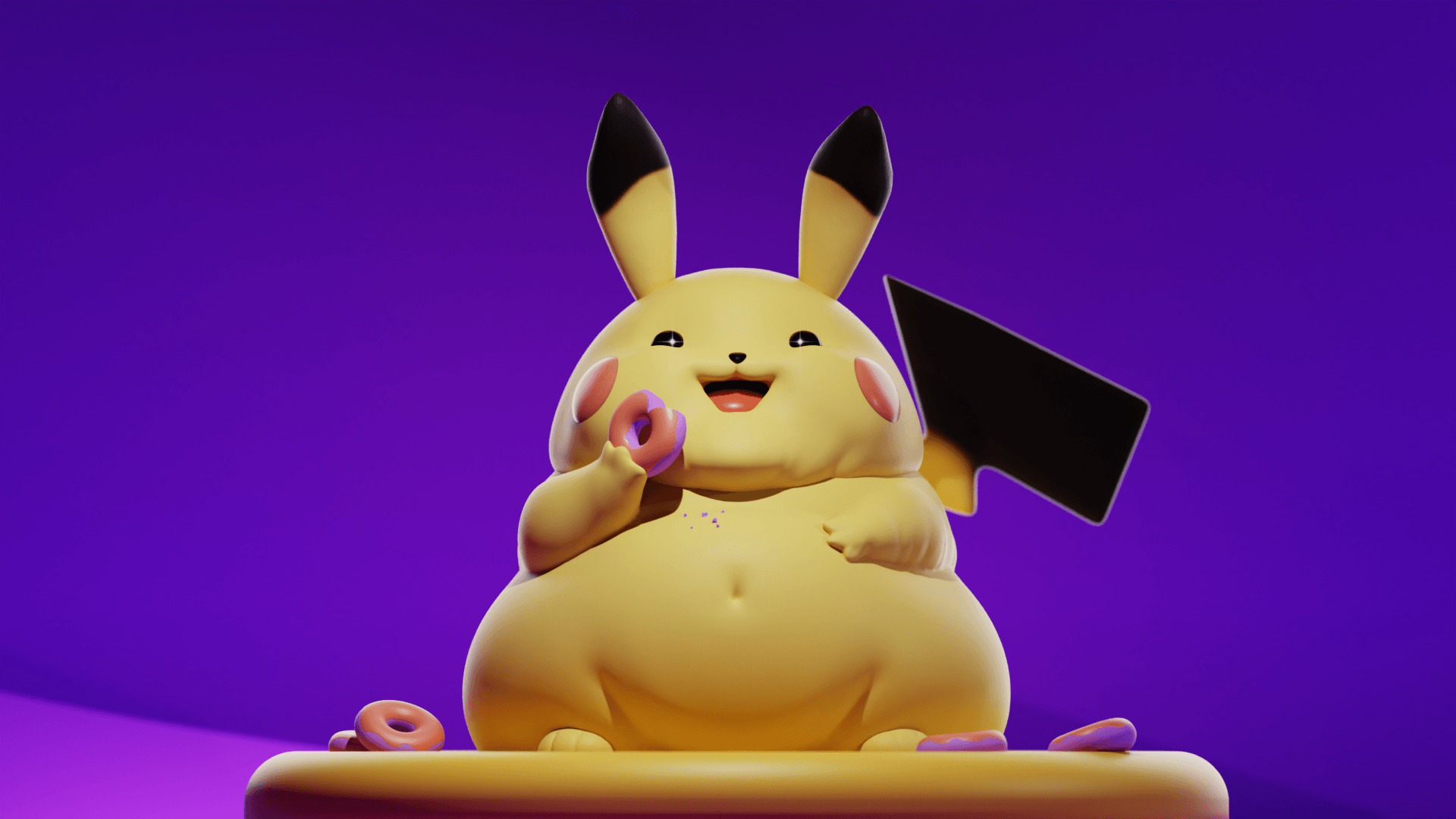 Pikachu 3d model