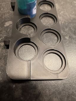 Multiboard Mica Holder x 9 3d model