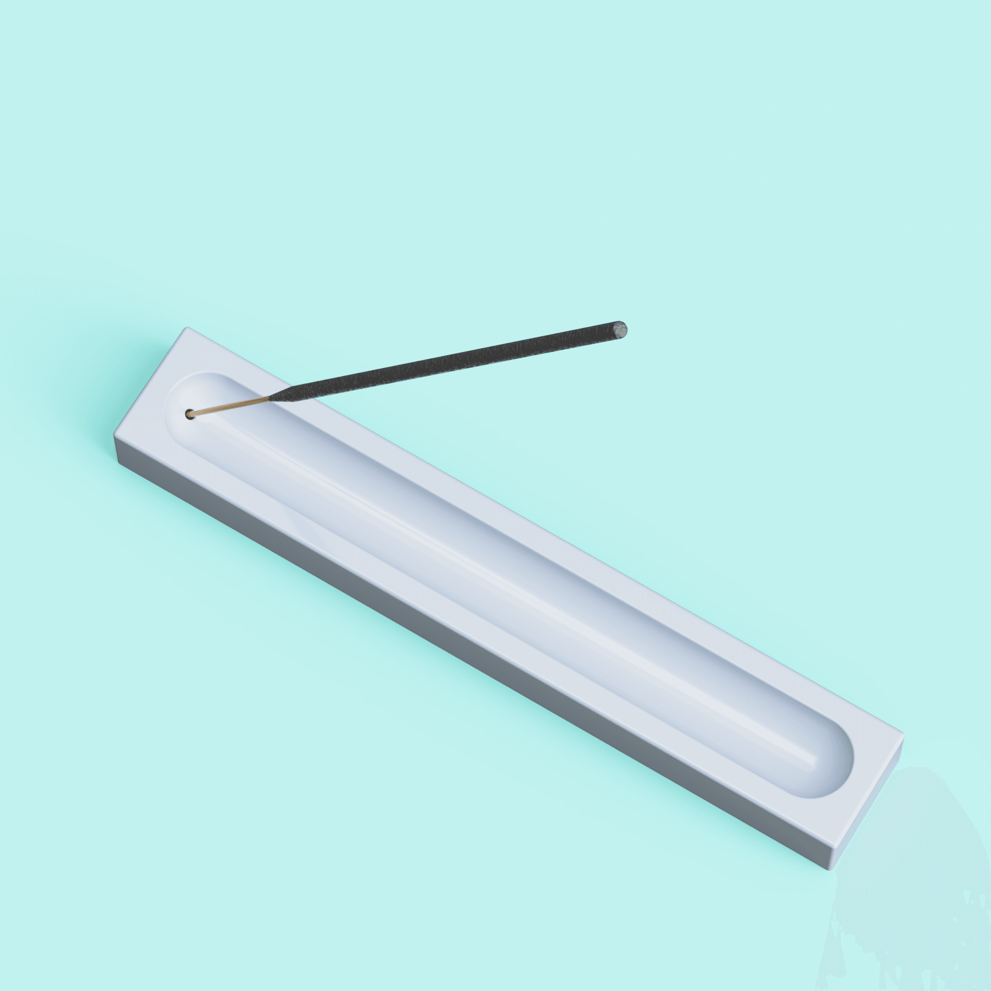 Incense Holder Tray 3d model