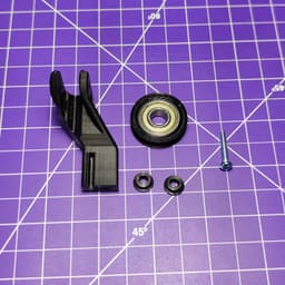 CR-10 V3 filament roller guide 3d model