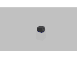 Clicky working keyboard-like electronic momentary switch 3d model