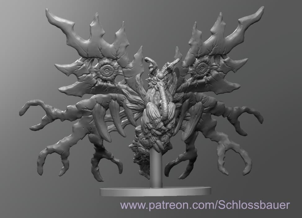 Mothula 3d model