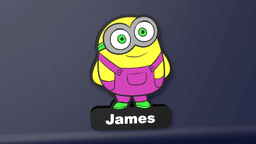 Bob Minion - LED Strip compatible 3d model