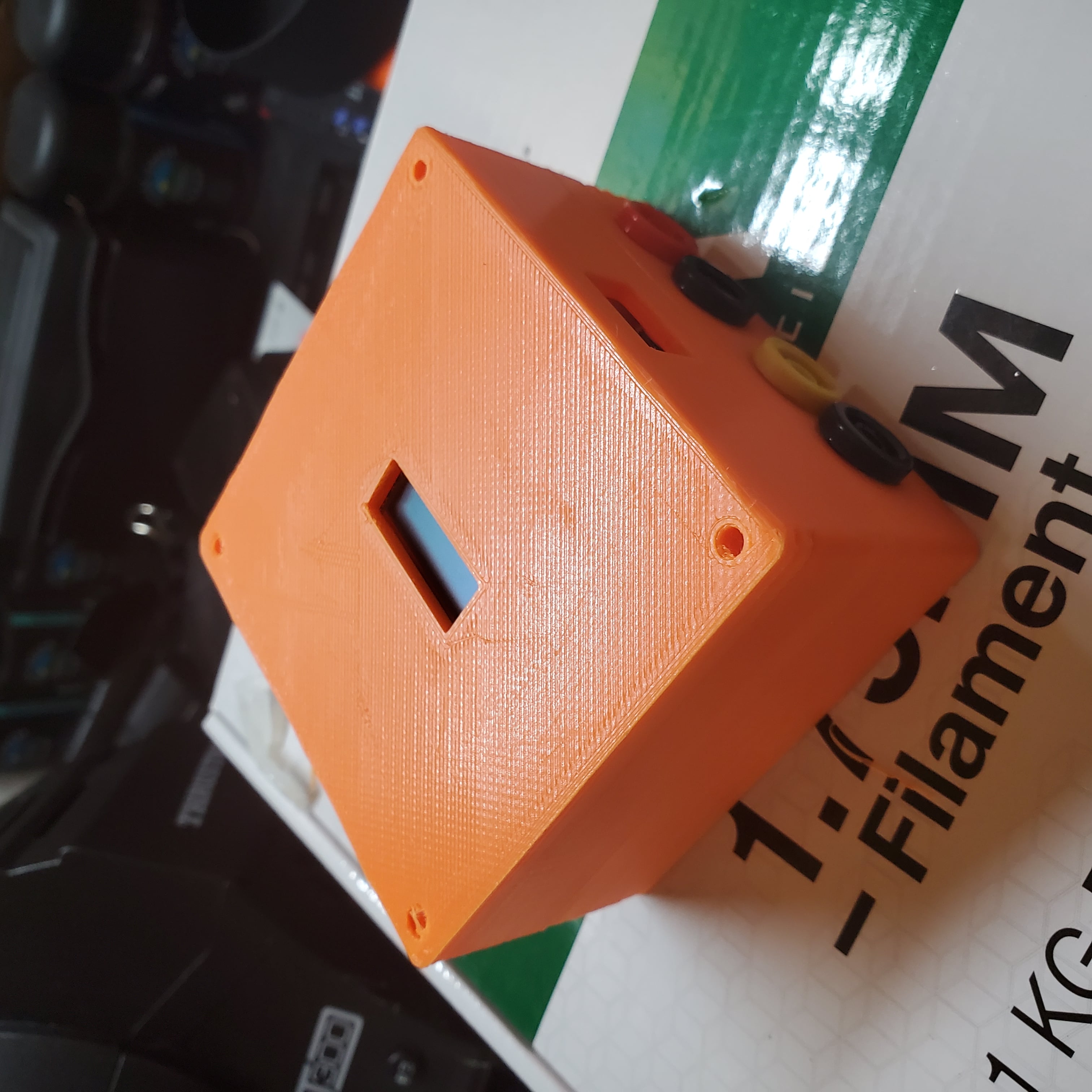 RaspberryPi Zero-W SMS Notification Module - assembled case minus the USB cable
- 3d model