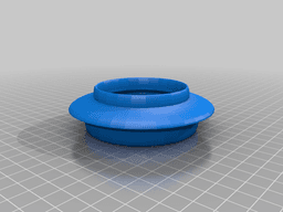 Solar Light Holder Adapter 3d model