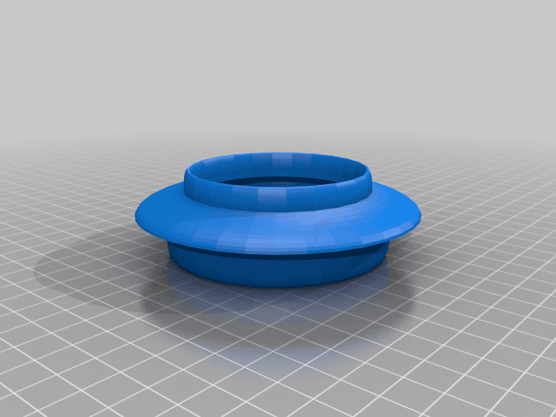 Solar Light Holder Adapter 3d model