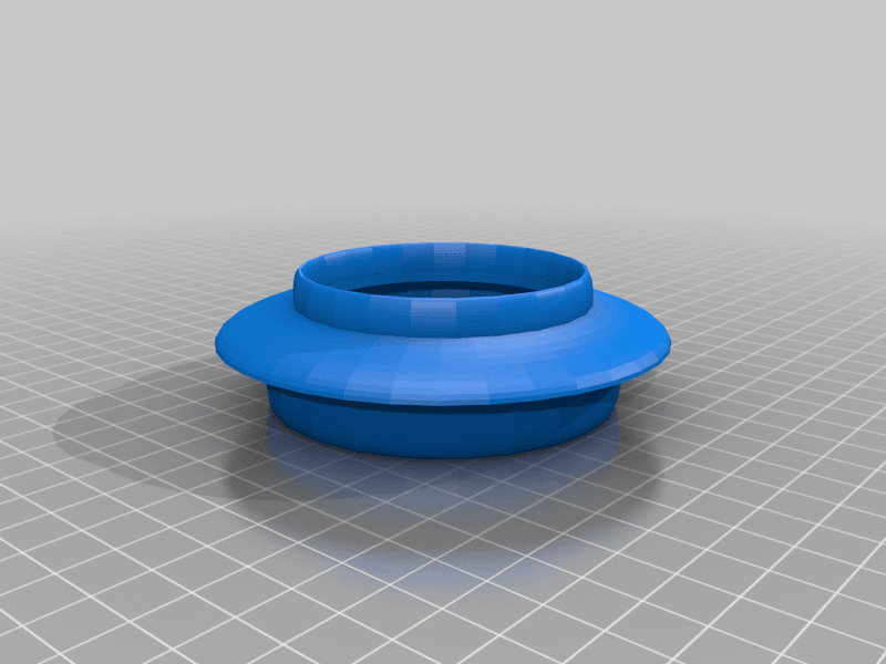 Solar Light Holder Adapter 3d model