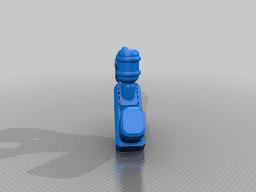 Hand Flamer 3d model