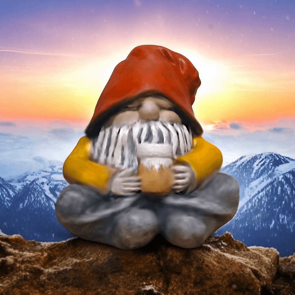 Gnome with Beer 3d model